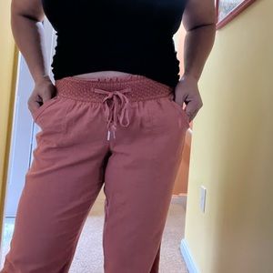 Summer pants fun color
